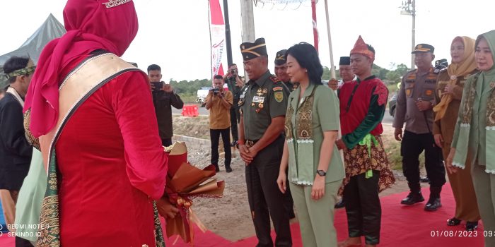 Danrem 045/Gaya Lakukan Kunker Ke Makodim 0432/Bangka Selatan 