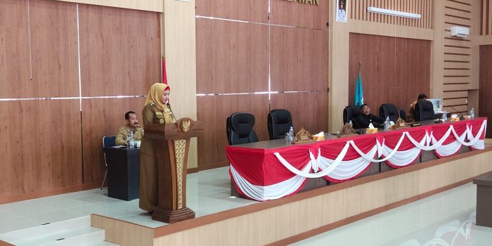 Rapat Paripurna, Wakil Bupati Basel Sampaikan Beberapa Rancangan KUA dan PPAS Tahun 2024