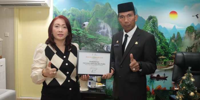 Pemprov Babel Sabet Penghargaan Apresiasi Penggerak Kemajuan Daerah Berciri Kepulauan