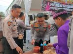 Kapolres Bangka Barat Melaksanakan Kunker ke Polsek Mentok, Bantuan Sosial