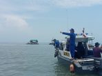 Polres Bangka Barat Bersama Tim Gabungan Tertibkan Penambangan Ilegal di Perairan Laut Tembelok