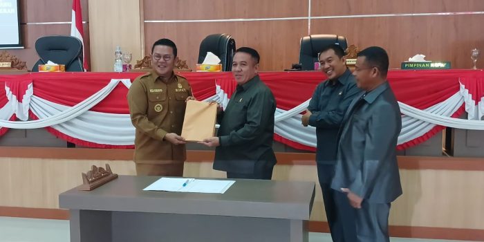 DPRD Basel Gelar Rapat Paripurna Penyampaian Ranperda Perubahan APBD 2023