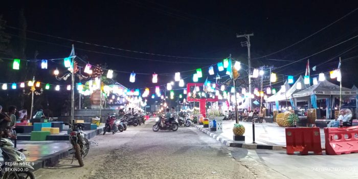 Lampu lampion Terangi Himpang Lima Toboali