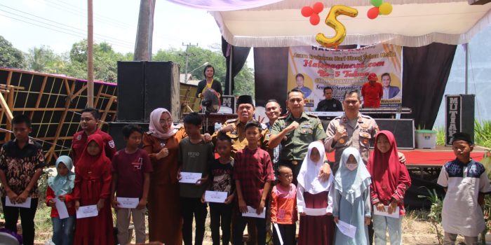 Azwar Hadi Wakil Bupati Lamtim Hadiri  Syukuran HUT ke-5 Media Halopaginews