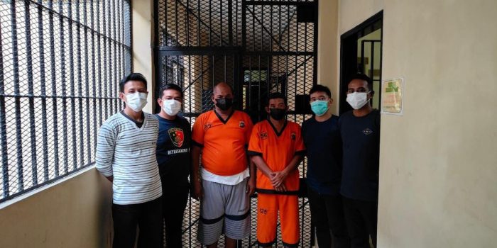 Korupsi Dana Desa, Kades dan Bendahara Desa Simpang Rimba Ditahan Polda Babel