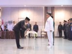 Pj Gubernur Suganda Pimpin Pengucapan Sumpah Jabatan Pj Bupati Bangka
