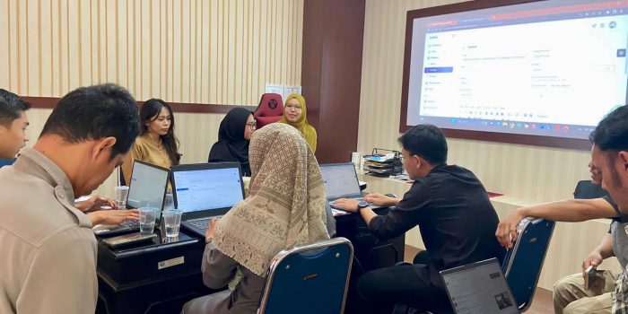 Diskominfo Basel Gelar Bimtek Pendampingan Pengelolaan Website OPD