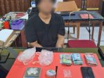 Tim Hantu Sat Resnarkoba Polres Bangka Barat amankan pelaku tindak pidana Narkotika