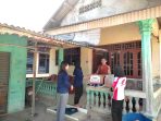 Angin Puting Beliung Terjang 6 Rumah Warga Sempan, Honda Babel Berikan Bantuan