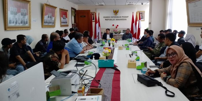 93 Wartawan Mitra Pemkot Pangkalpinang Kunjungi Kantor KI Pusat