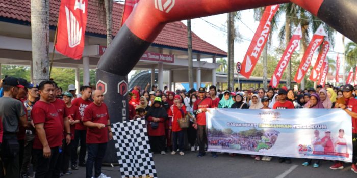Jalan Sehat Bersama GPS, Wako Molen : Semoga Pangkalpinang Bersih Total