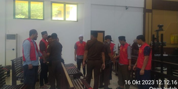9 Terdakwa Akui Tambang di Rusunawa Bukan Milik AT