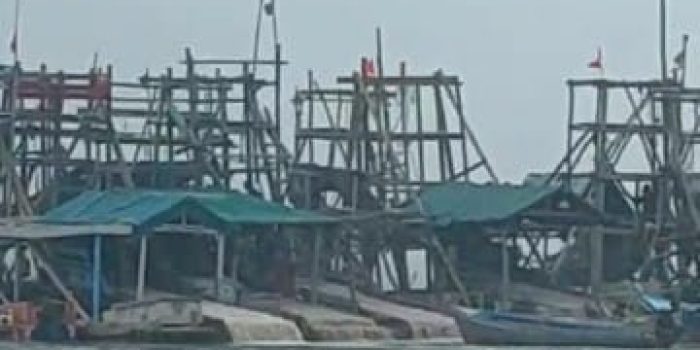 Hampir 20 Ponton Diduga Penambang Ilegal, Kembali Berulah di Belinyu