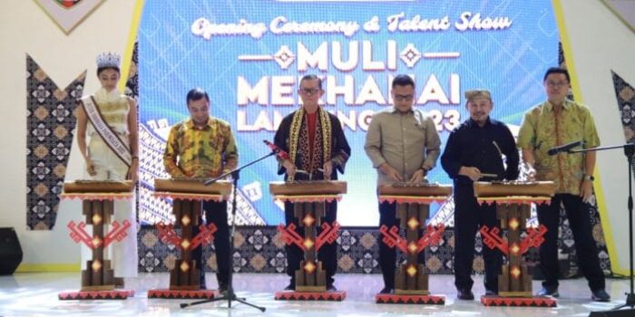 Ajang Pemilihan Muli Mekhanai Lampung 2023 Dibuka