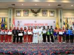 Jambore Nasional VII YJI di Balai Keratun Resmi Ditutup Ketua YJI Provinsi Lampung, Riana Sari Arinal