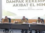 Dampak el nino, Gubernur Lampung Gelar Rapat Guna Mengambil Langkah Antisipasi dan Kesiapan