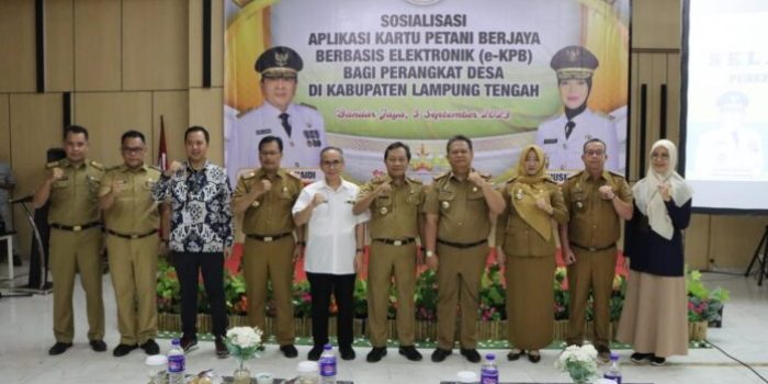 Mewakili Gubernur Lampung, Kusnardi Buka Sosialisi Pengunaan Aplikasi e-KPB