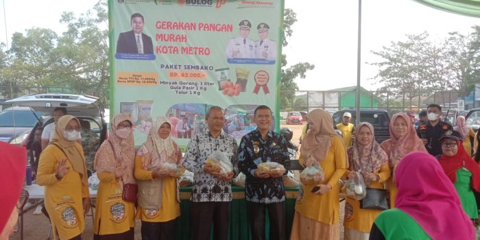 Dinas KP3 Kota Metro Gelar Kegiatan GPM di Kecamatan Metro Timur