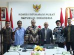 Beliadi Wakil Ketua DPRD Babel Hadir dalam Pertemuan dengan KIP di Jakarta