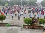Rangkaian Hari Jadi Pangkalpinang ke-266 Tahun, Pemkot Pangkalpinang Galakkan Lari dan Senam Sehat