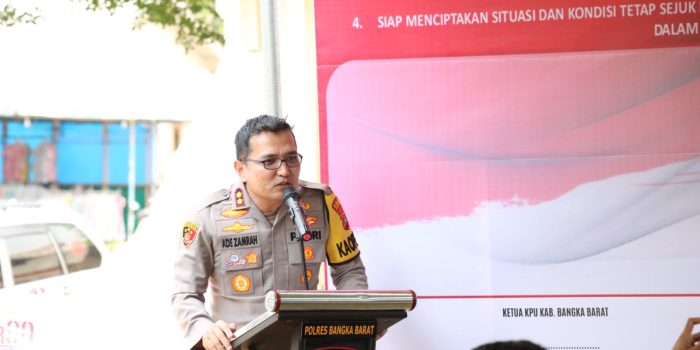 Kapolres Bangka Barat: Jika Belum Ada Legalitas Jangan Nambang di Tembelok