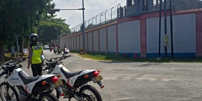 Sat Lantas Polres Bangka Barat Laksanakan Giat Patroli Roda 2