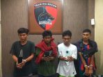 Tim Hiu Macan Polairud Polda Babel, Ciduk 4 Pemuda Pelaku Curhat, Salah Satu Pelaku Seorang Residivis