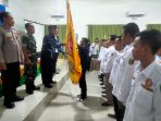 Babinsa Hadiri Pelantikan dan Pengukuhan Pengukuhan Karang Taruna Raman Utara