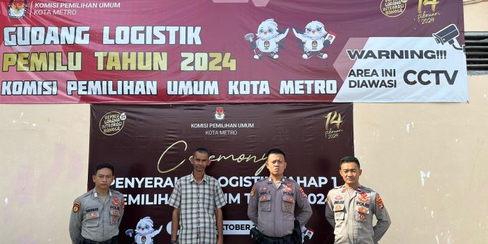 Ops Mantap Brata 2023: Polres Metro Pam KPU, Bawaslu dan Gudang Logistik
