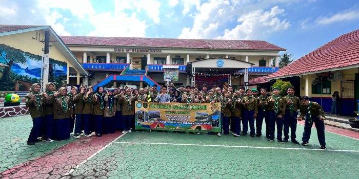 Ikuti Jambore Nasional, SMP Muhammadiyah Toboali kirim 20 Pandu Hizbul Wathan ke Belitung