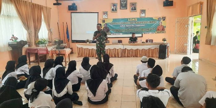 Ciptakan Generasi Muda Berkarakter, Babinsa Bekali Materi LDK