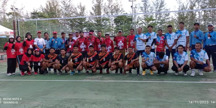 71 Tim Bola Voli Putra Putri Akan Bertanding Memperebutkan Piala Bupati Cup I 2023