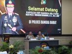 Kapolda Kepulauan Bangka Belitung Motto Polres Bangka Barat Bekerja dengan “Cinta” berikan Pelayanan Terbaik