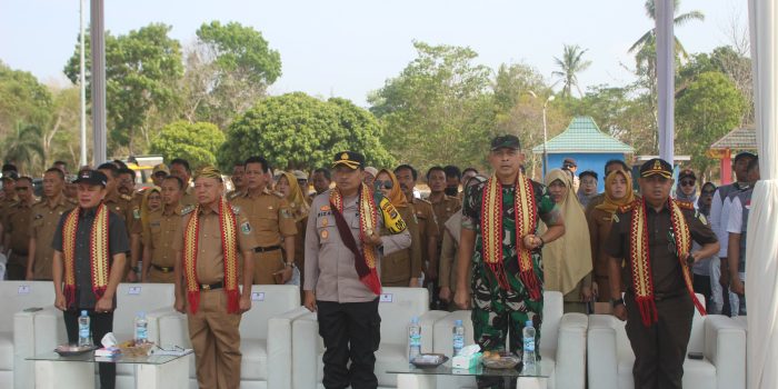 Hadiri Deklarasi Kampanye Pemilu Damai, Dandim : Mari Ciptakan Situasi Lamtim Kondusif
