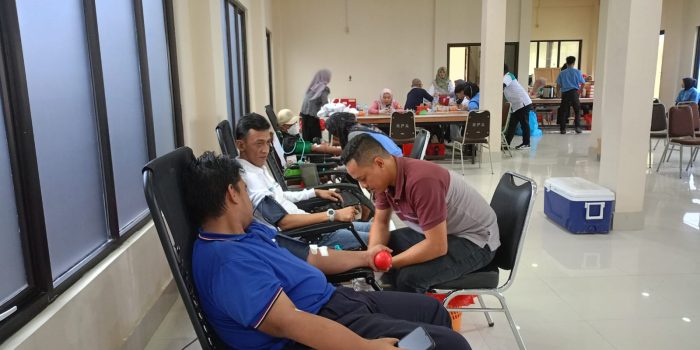 Gandeng UDD PMI Pangkalpinang, SP Farkes RSBT Gelar Donor Darah