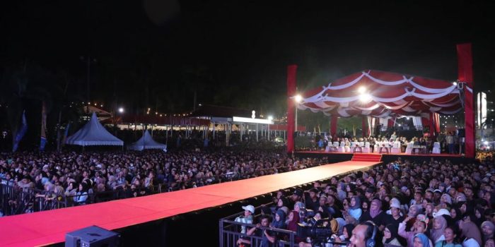 Pecah, Pesta Rakyat HUT Provinsi Babel ke 23 Berlangsung Meriah