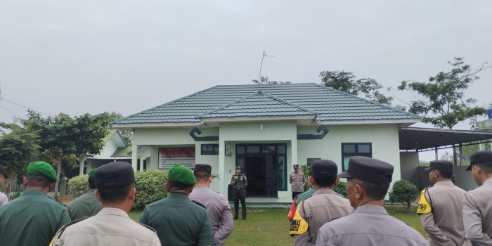 Perkuat Sinergitas Jelang Pemilu, Koramil Way Bungur, Polsek dan Kecamatan Gelar Apel Bersama