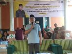 Dalam Rangka Menyebarluaskan Peraturan Daerah ( Perda), Heryawandi PLT. Wakil ketua DPRD Babel Langsung Turun Kelapangan