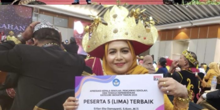 Erlian Eka Damayanti Kepala SMKN 3 Kota Metro Raih Peserta 5 Terbaik Tingkat Nasional 