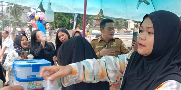 Bupati Basel Serap Aspirasi Pelaku UMKM di Himpang Lima Toboali