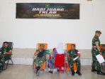 Menjelang Hari Juang TNI AD Ke 78, Kodim 0413/Bangka Gelar Donor Darah