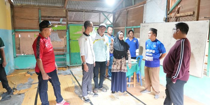 Belajar di Lantai Beralaskan Karpet Plastik Sobek tanpa Meja dan Kursi, PJ Bupati Bangka M.Haris: Januari Ini di Bangun!!!