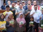 Pj Gubernur Sumsel, Pangdam II Sriwijaya dan Pj Walikota Lubuk Linggau Gelar Pasar Murah