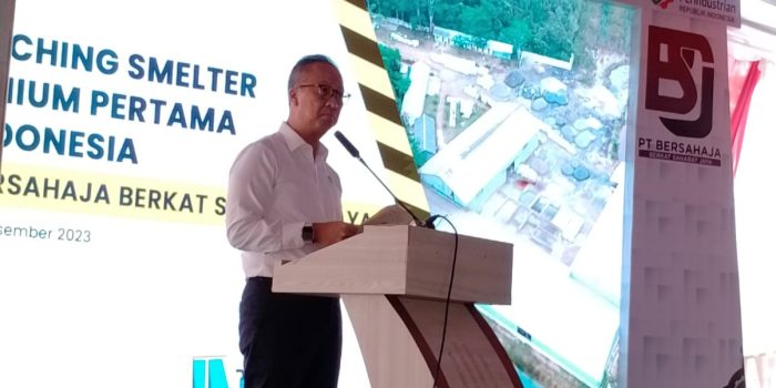 Smelter Titanium Pertama di Pulau Bangka Resmi Dilaunching