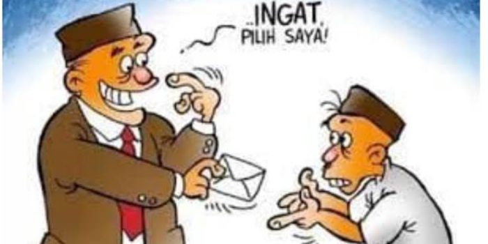 Timses Caleg di Desa Bikang Gerilya Kumpulkan KTP
