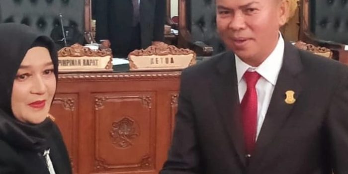 Abang Hertza Pimpin Paripurna PAW Anggota DPRD Pangkalpinang