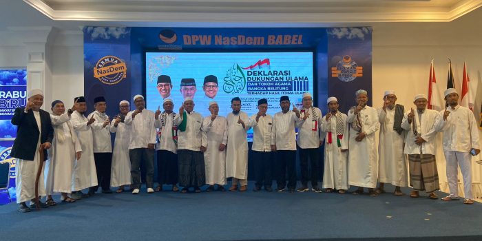 Ijtima Ulama Babel Dukung “Amin”