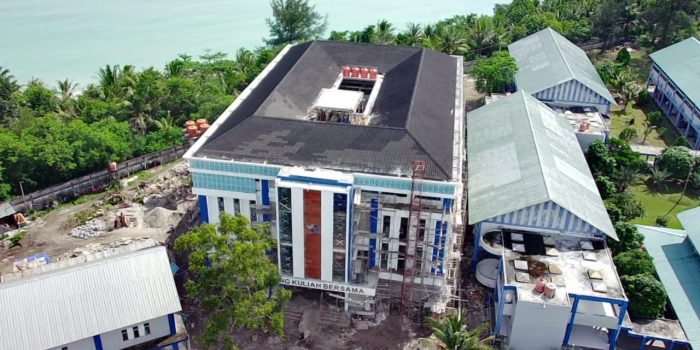 Pembangunan Gedung Polman Babel Diprediksi Akan Selesai Pekan Depan