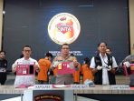 Konferensi Pers Terkait Kepemilikan Senjata Api Rakitan Ilegal, Langsung di Pimpin Kapolres Bangka Barat