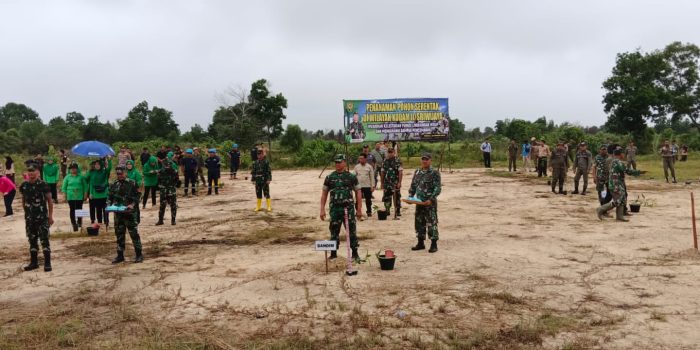 Kodim 0432 Basel Gelar Penanaman Pohon Serentak
